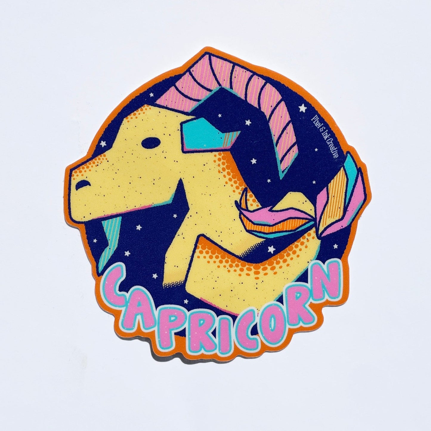 Capricorn Zodiac Sticker