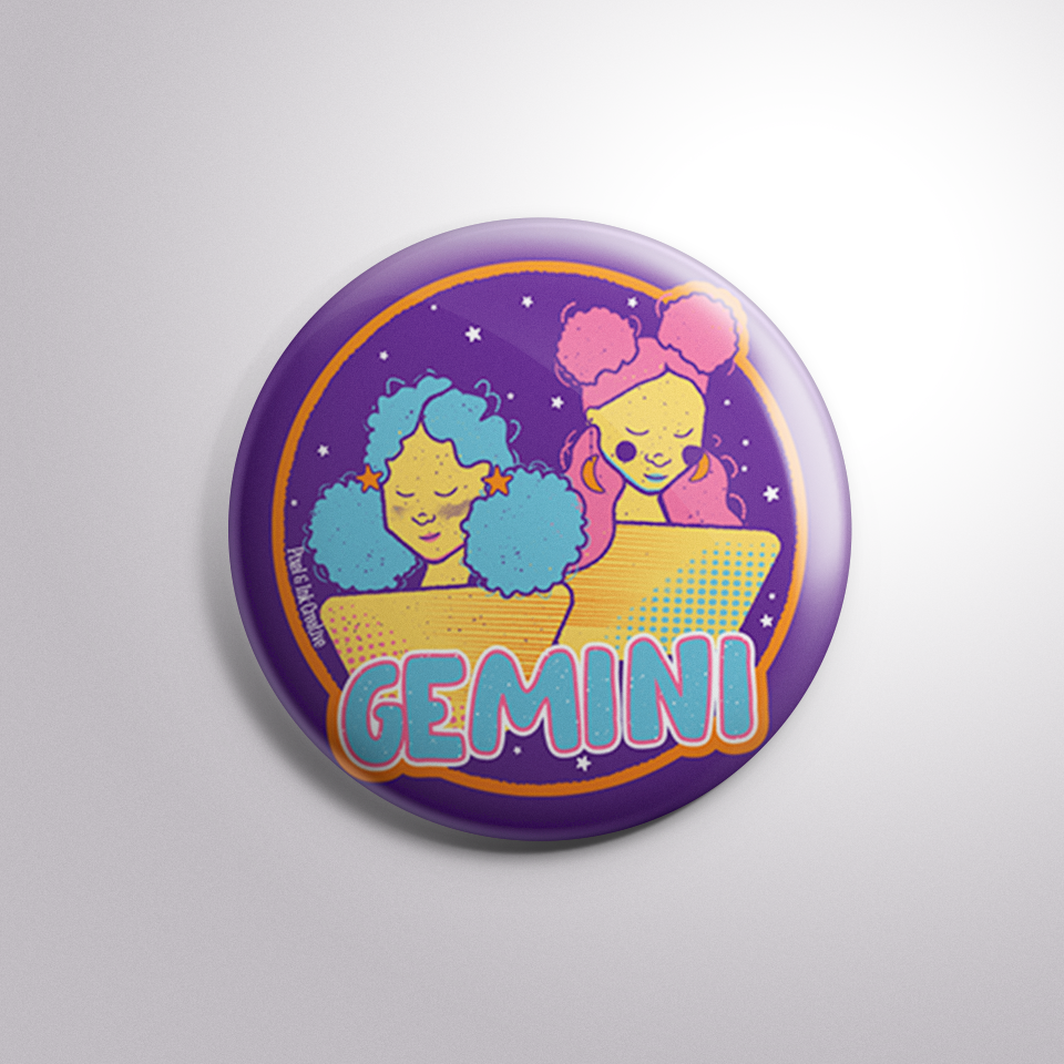 Zodiac 1.5" Buttons
