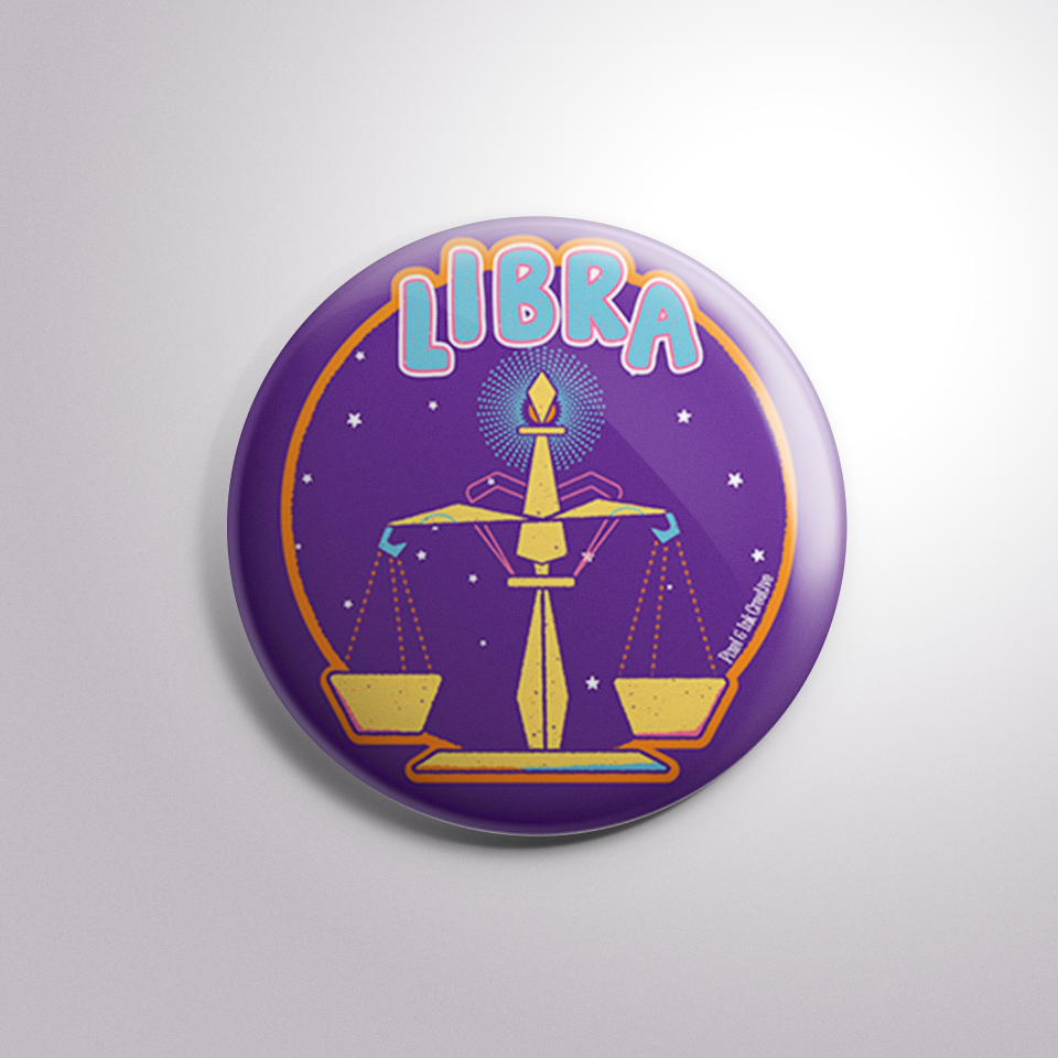 Zodiac 1.5" Buttons