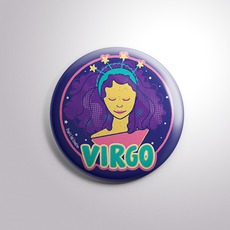 Zodiac 1.5" Buttons