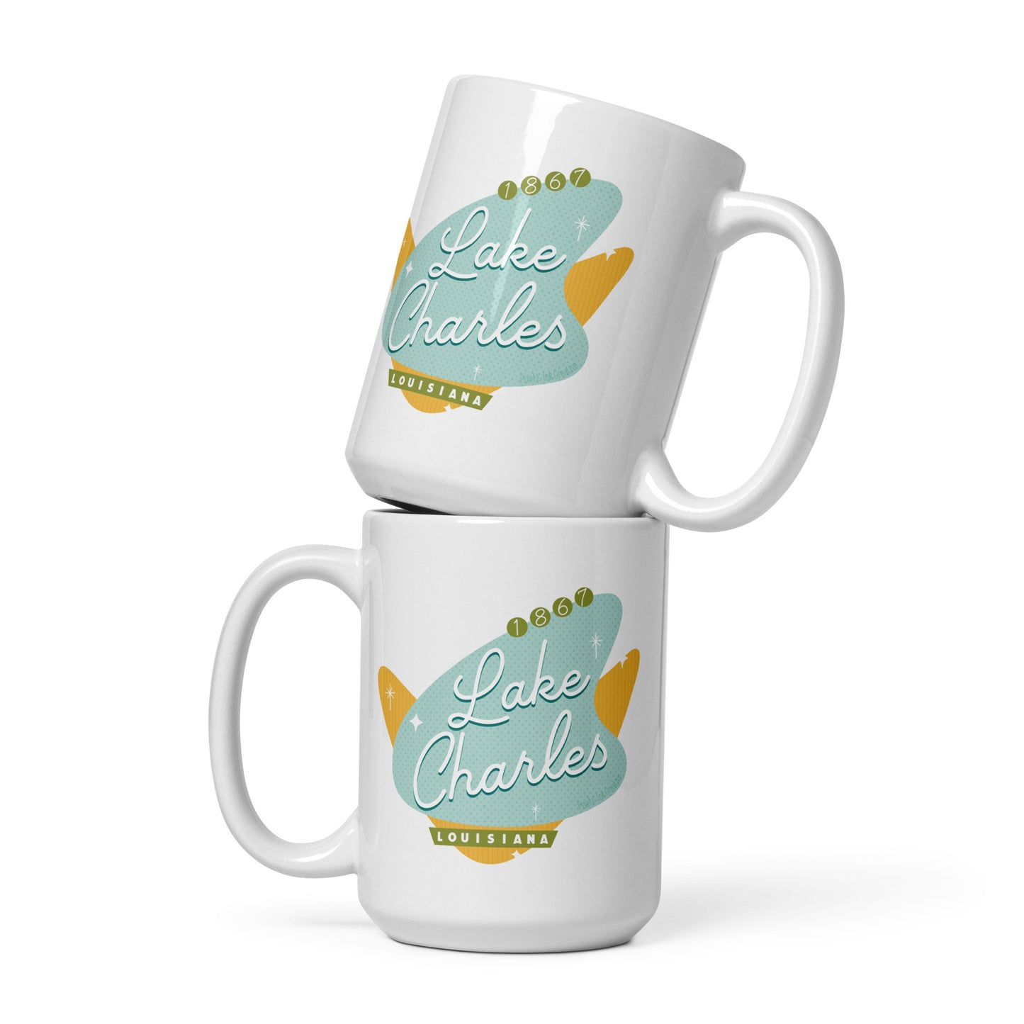 Lake Charles Mug - Once Upon A Sign