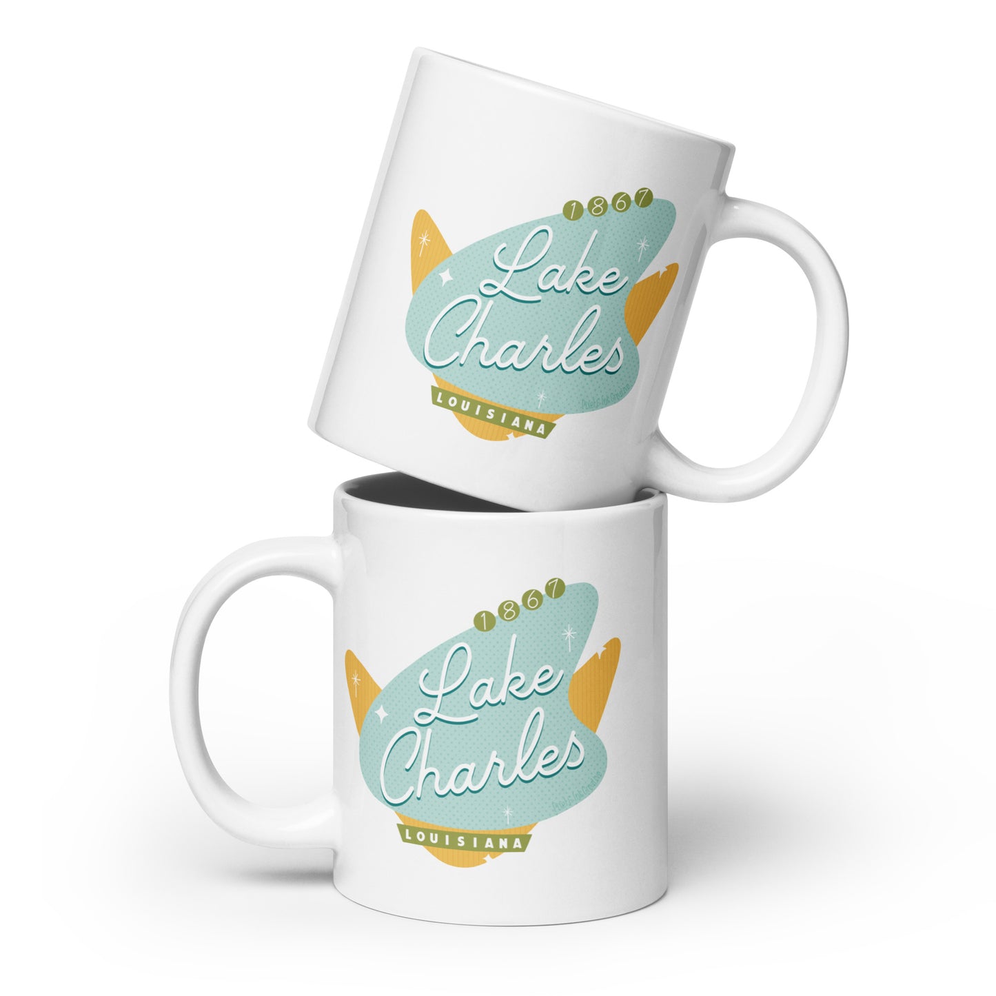 Lake Charles Mug - Once Upon A Sign