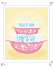 Load image into Gallery viewer, Butter Berry Pyrex Art Print
