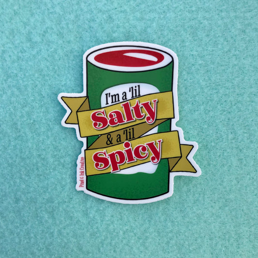 Salty & Spicy Sticker