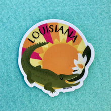 Load image into Gallery viewer, Louisiana Sunset Vinyl Sticker
