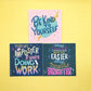 Note To Self Stickers