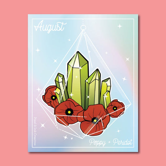 August -- Gems + Stems