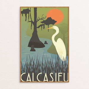 Calcasieu Poster 11x17