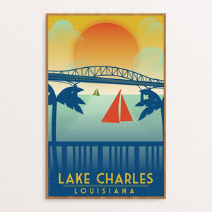 Lake Charles Poster 11x17