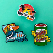 Load image into Gallery viewer, Louisiana enamel pin
