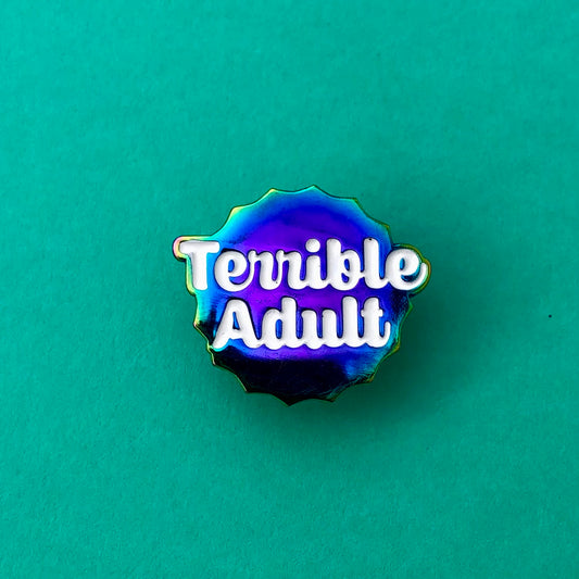 Terrible Adult Duochrome Enamel Pin