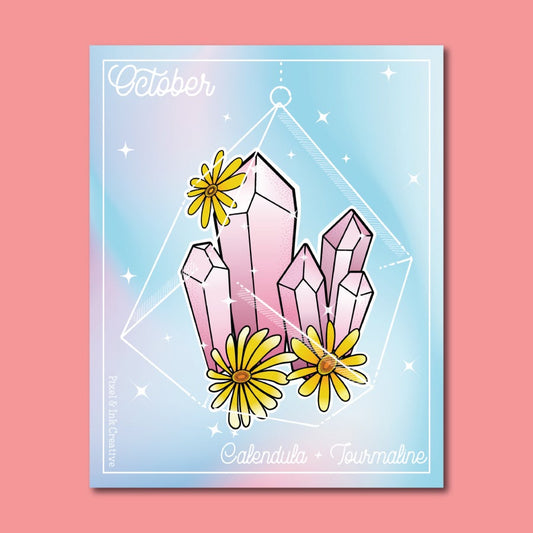 October -- Gems + Stems