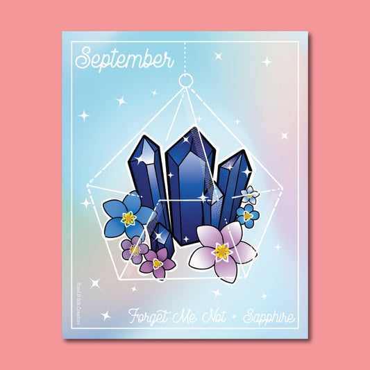 September -- Gems + Stems